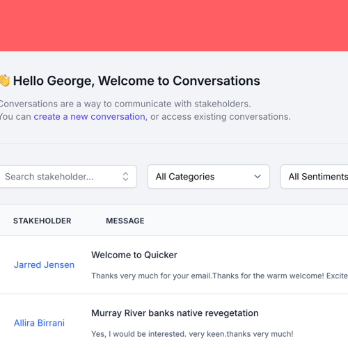 conversations community consultation tool