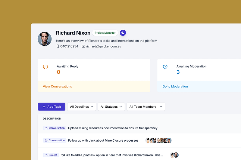 team member